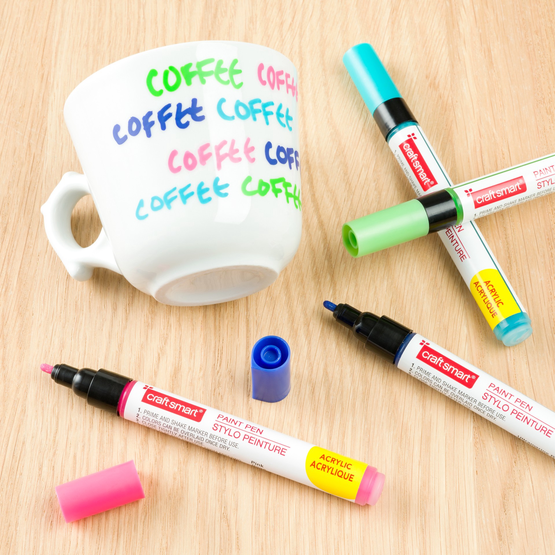 slide 5 of 9, 1.2mm Permanent Paint Pens Secondary Set By Craft Smart, 1.2mm