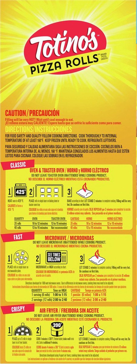 slide 6 of 11, Totino's Pizza Rolls, Combination, Frozen Snacks, 79.8 oz, 160 ct, 2 ct