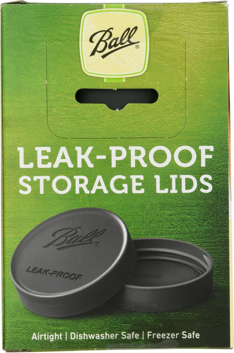 slide 8 of 9, Ball Leaf-Proof Storage Regular Mouth Lids 6 Each, 6 ct
