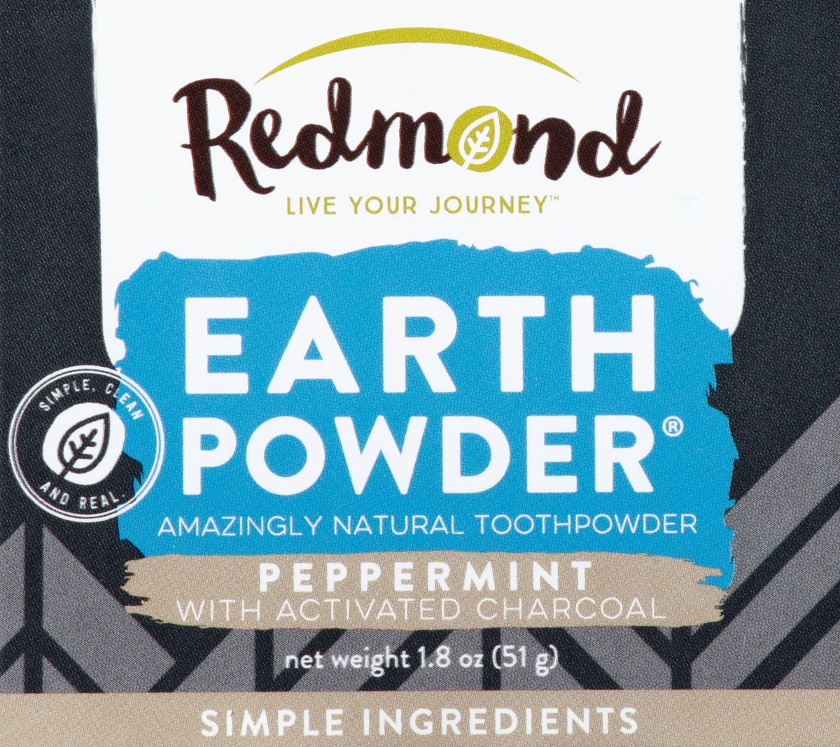 slide 2 of 4, Redmond Toothpowder 1.8 oz, 1.8 oz