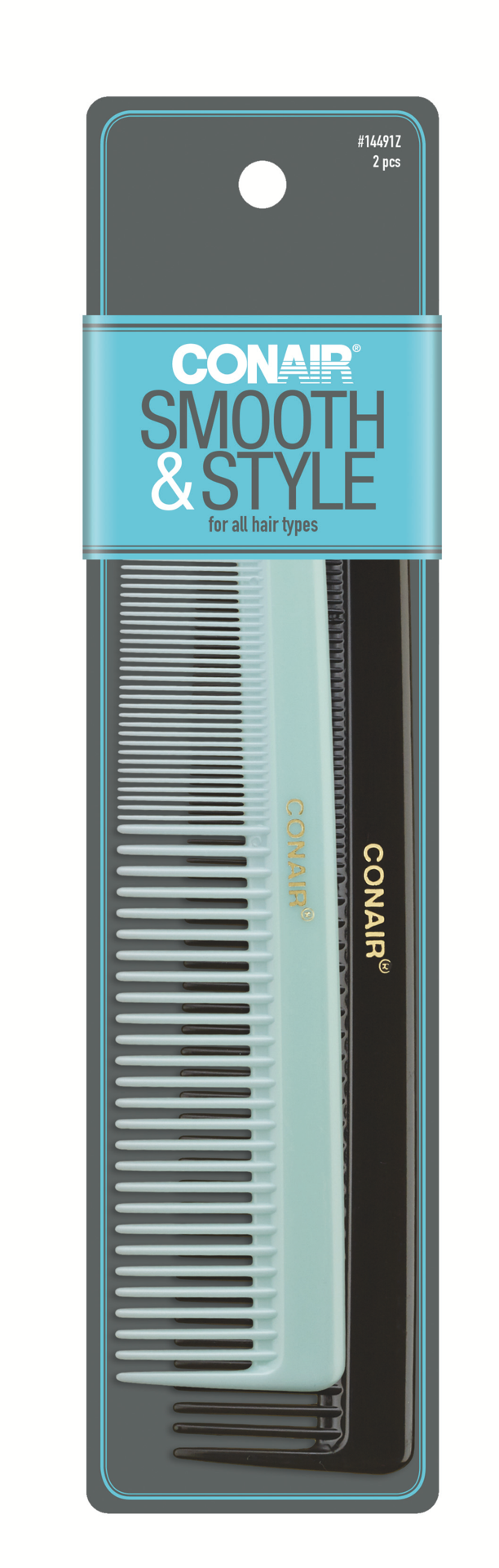 slide 1 of 1, Conair Dressing Combs, 2 ct