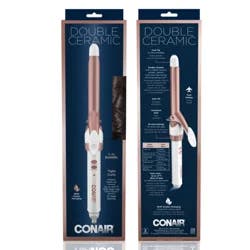 Conair 3/4 Inch Barrel Double Ceramic Curling Iron 1 ea