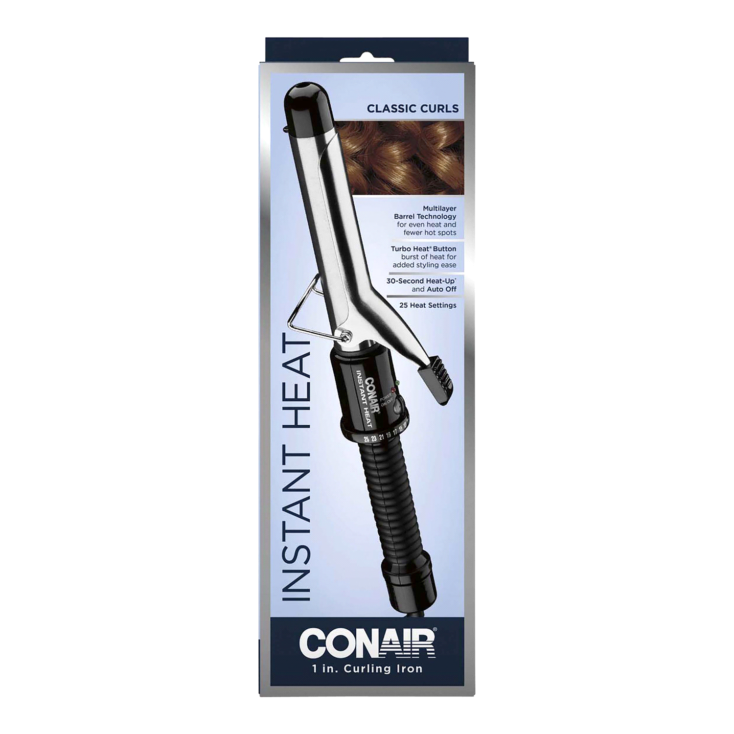 slide 1 of 2, Conair Instant Heat 1 Inch Curling Iron 1 Each, 1 ct