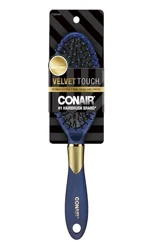 Conair Velvet Touch Travel Detangle & Style Hairbrush Savvy Value 1 Each