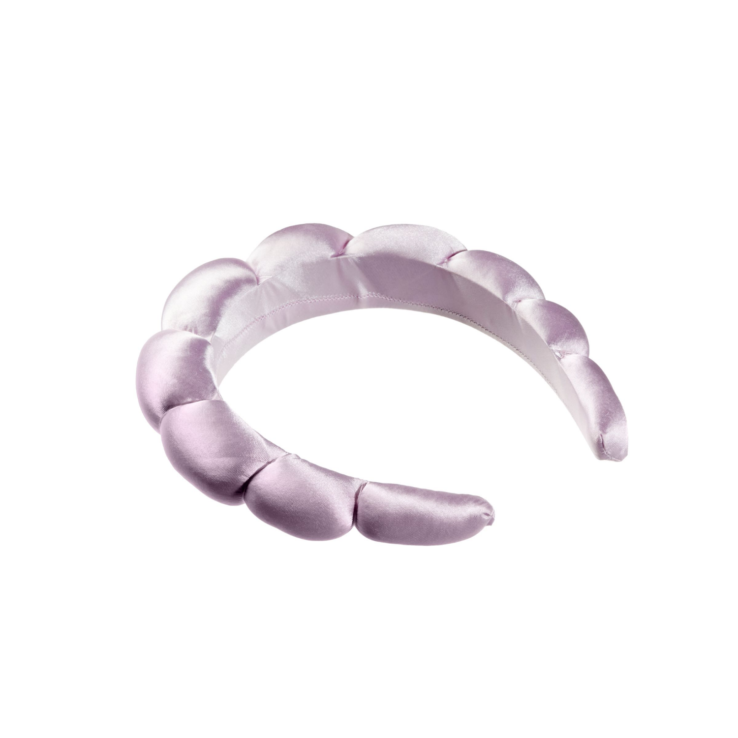 slide 2 of 2, scünci Scunci Satin Spa Headband Pink 1 pk, 1 ct