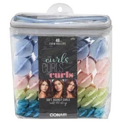 Conair Foam Soft Curls Rollers 48 Each