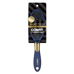 Conair Velvet Touch Detangle & Style Hairbrush 1 Each