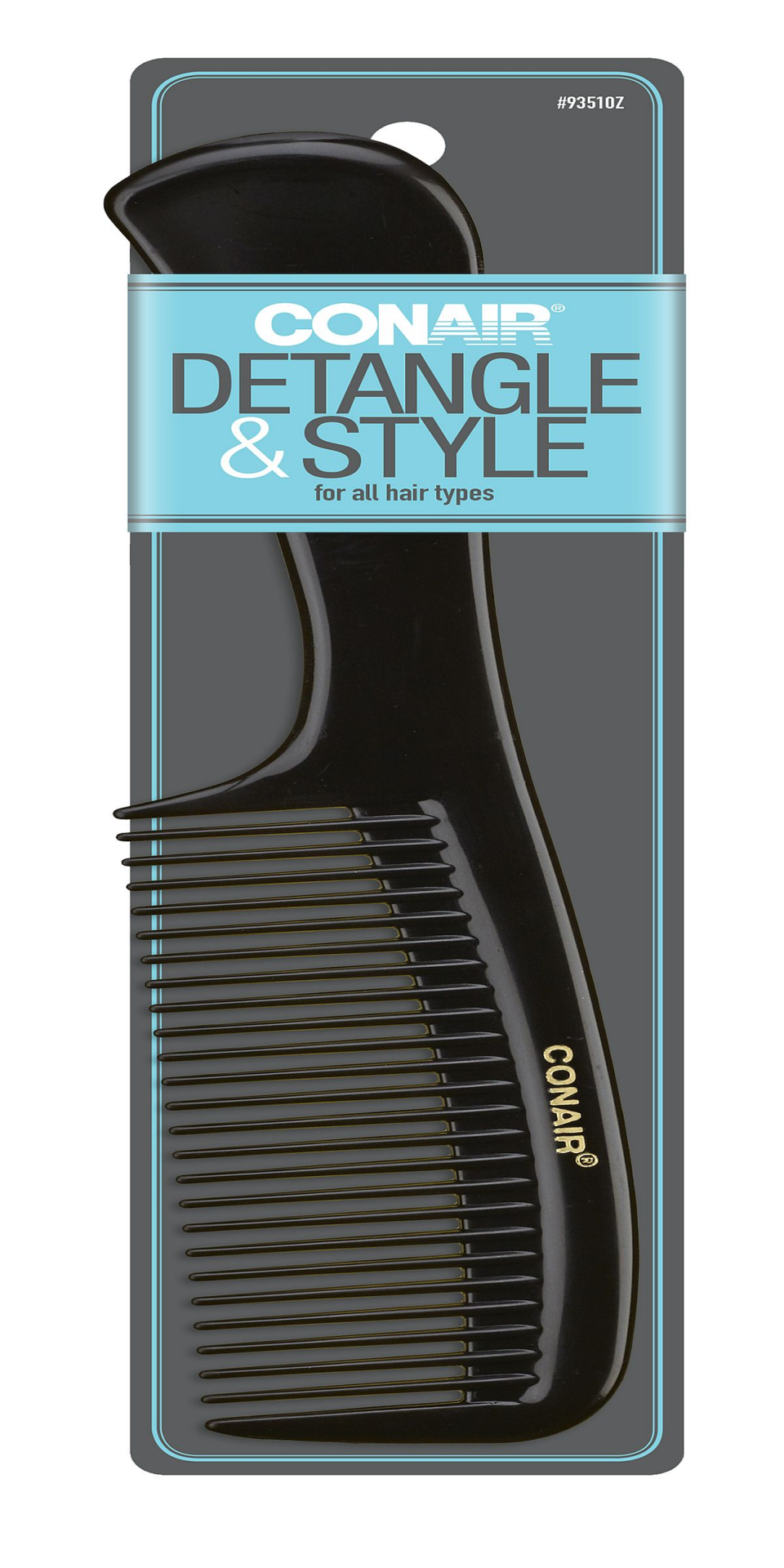 slide 1 of 2, Conair Hard Rubber Super Comb, 1 ct