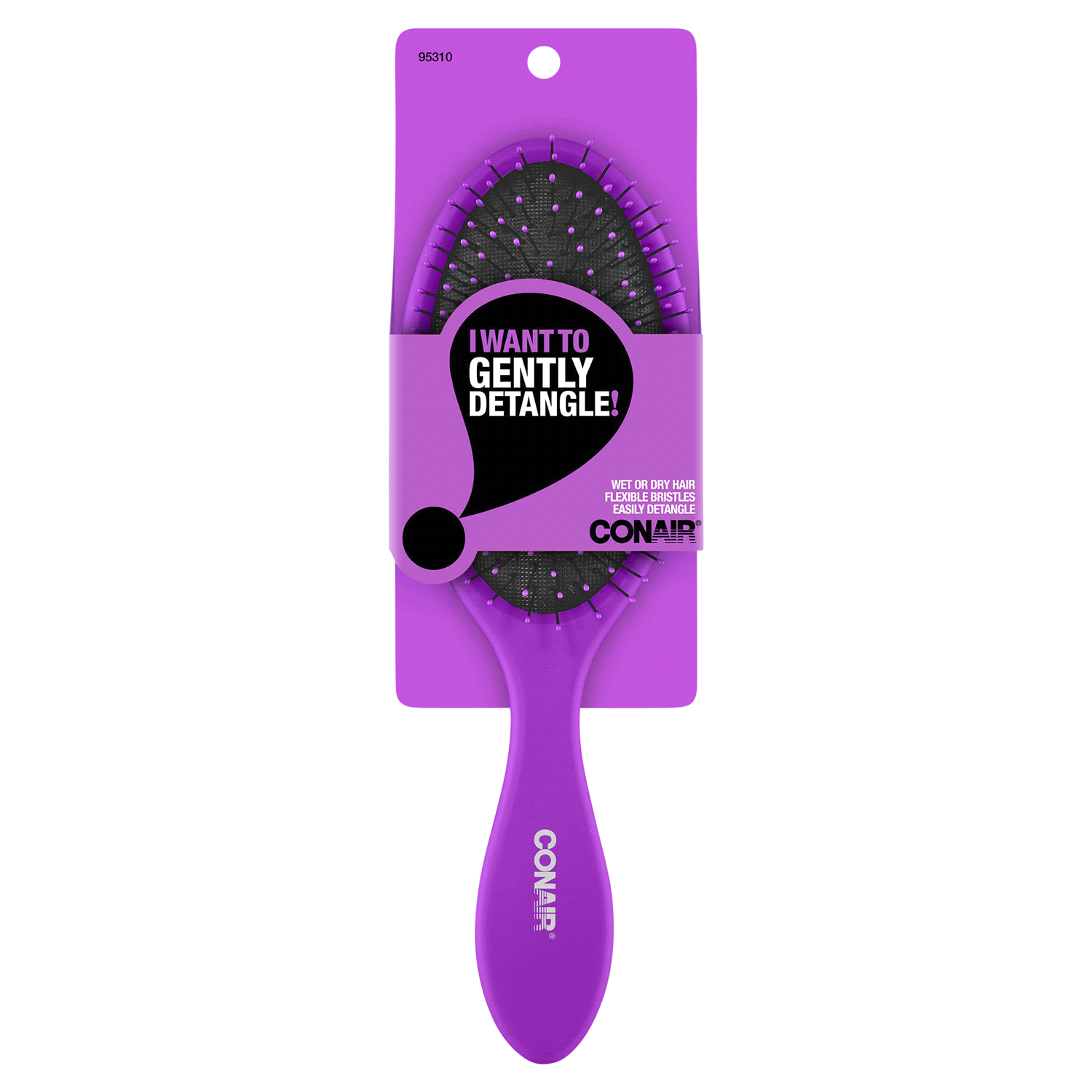 slide 4 of 4, Conair Delight Detangle Brush 1 Each, 1 ct