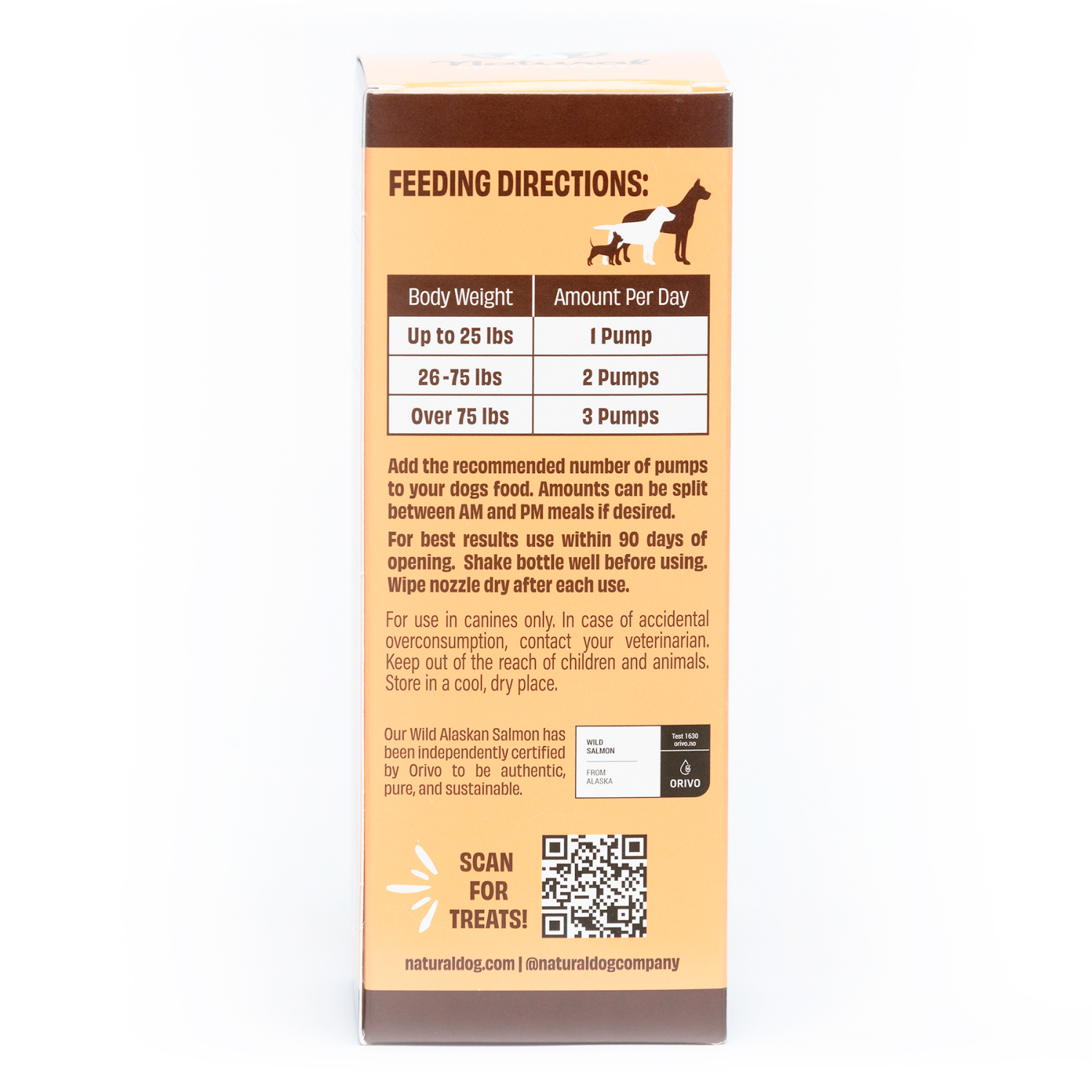 slide 3 of 4, Natural Dog Company Salmon Oil 16 oz, 16 oz