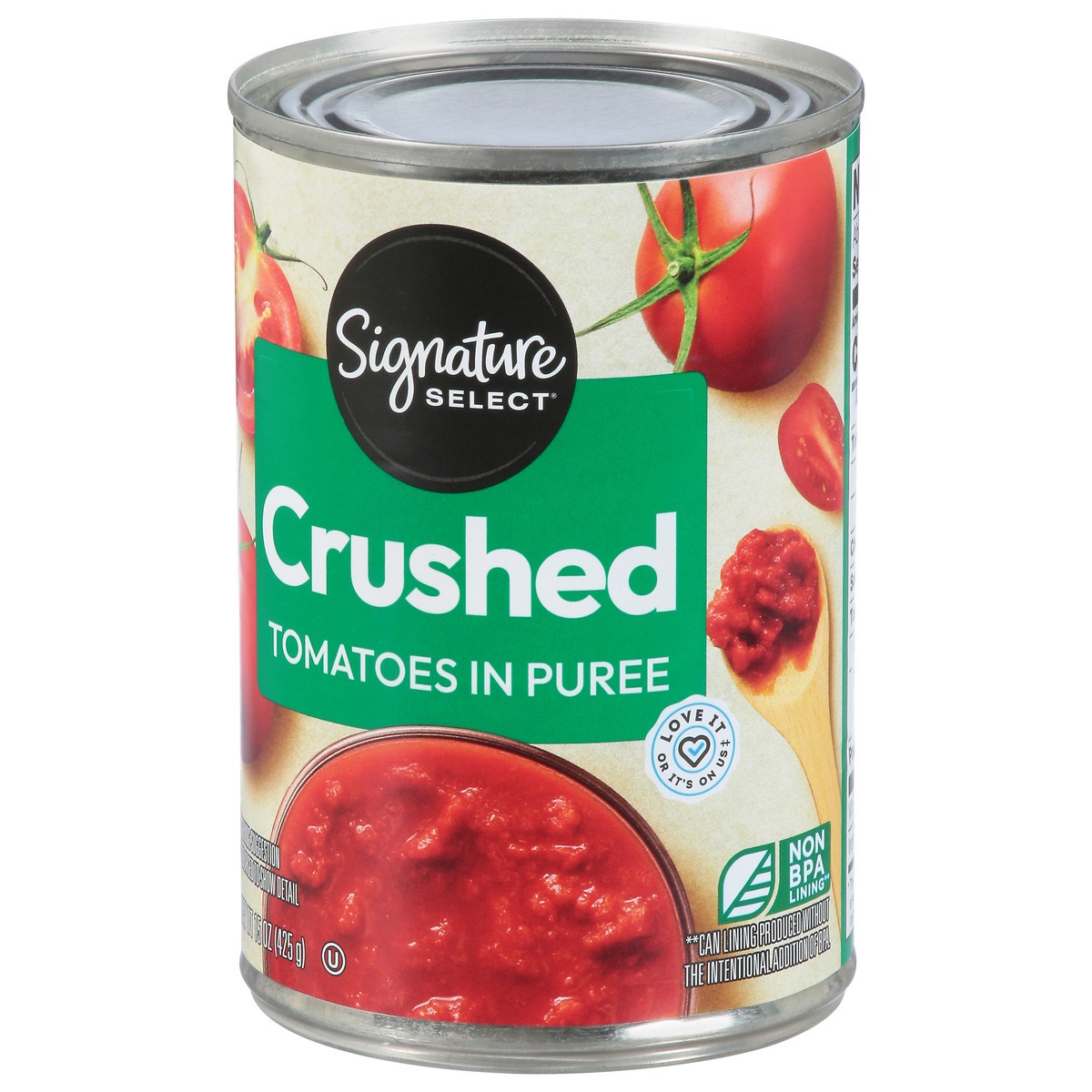 slide 6 of 14, Signature Select Crushed Tomatoes in Puree 15 oz, 15 oz