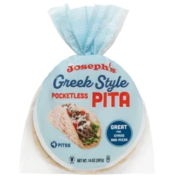 Joseph's Greek Style Pita Bread, 1 Pack, 4 Count