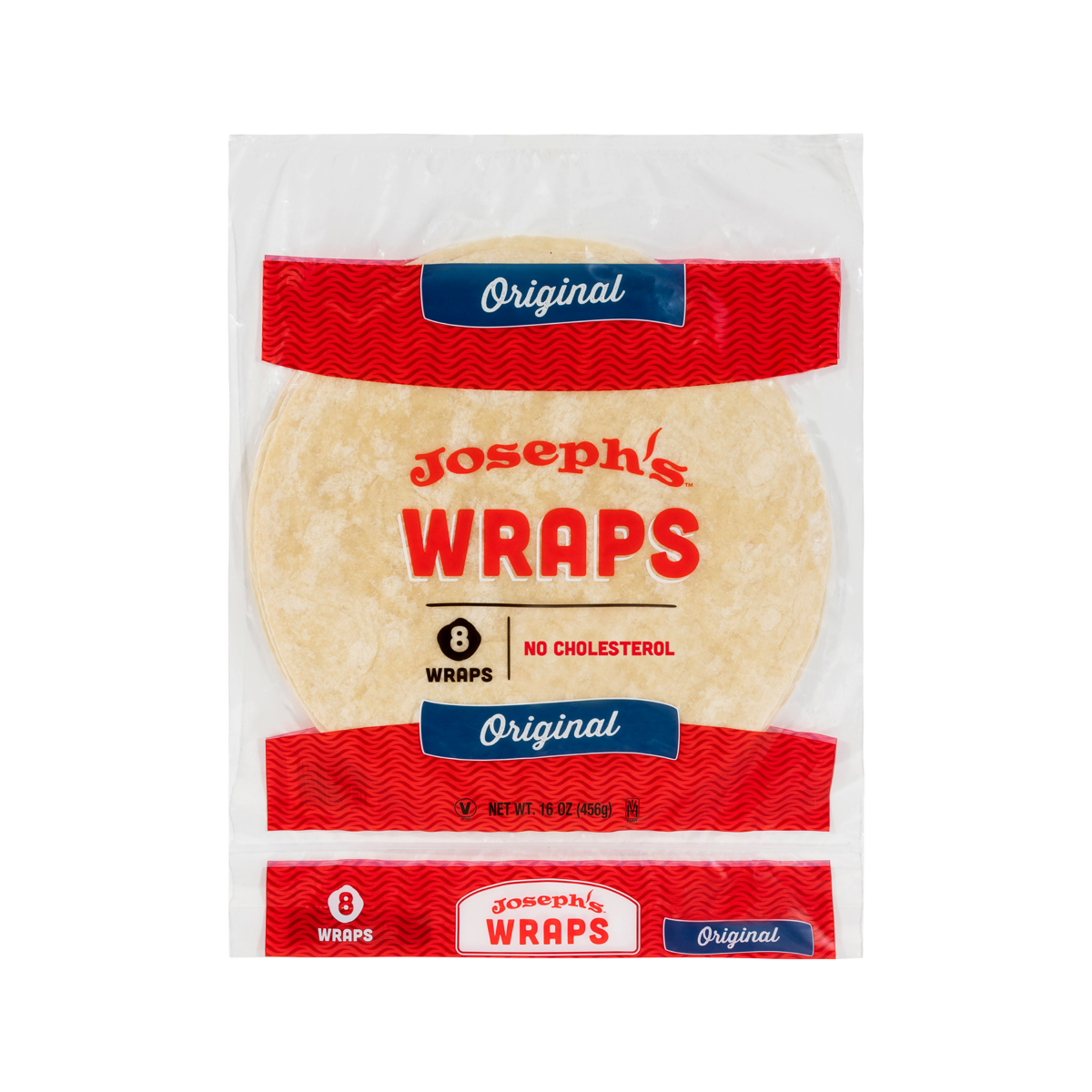 slide 1 of 5, JOSEPHS Joseph's Original Wraps, 8 ct 16 oz bag, 8 ct; 16 oz