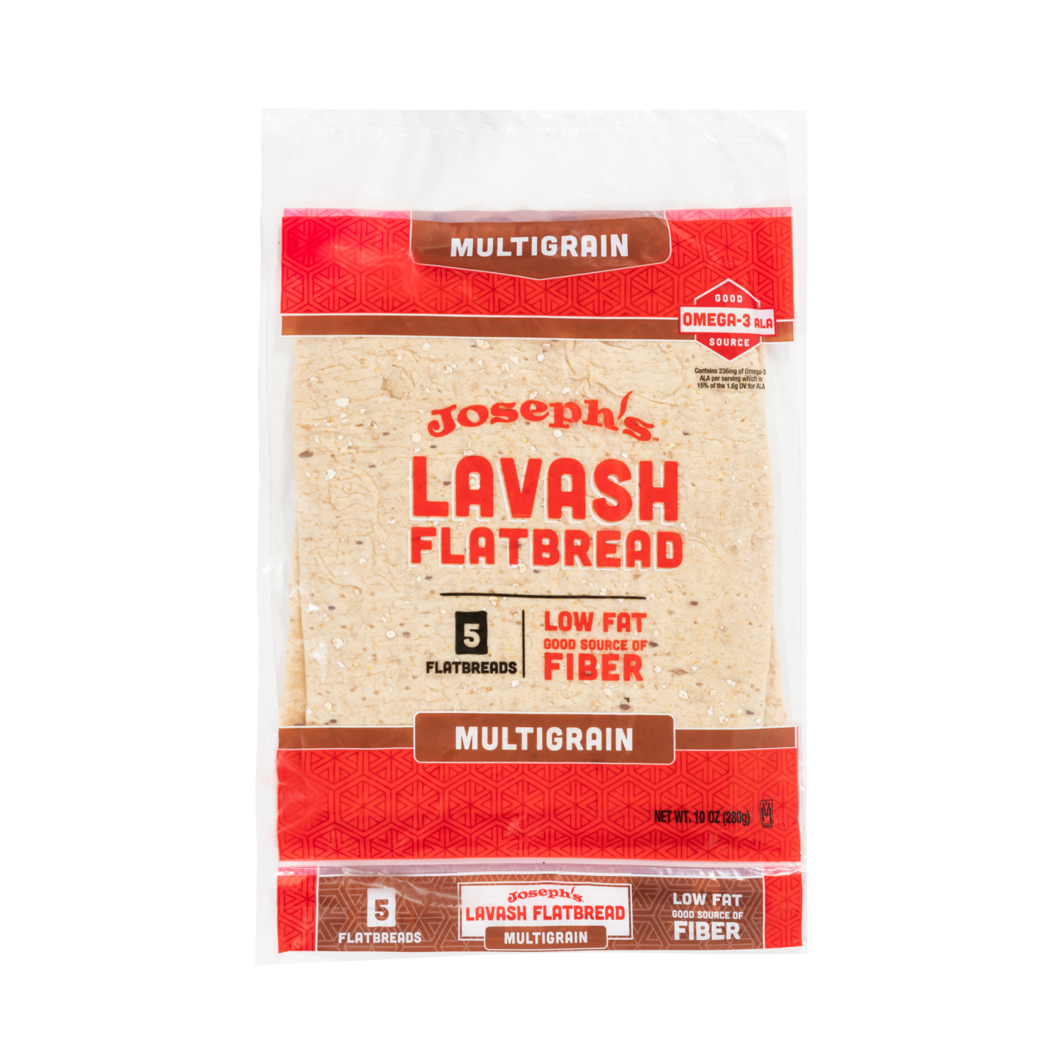 slide 1 of 2, Joseph's Lavash Flatbread, Multigrain, 5 ct