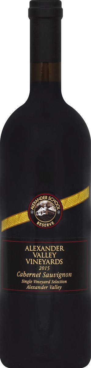 slide 2 of 2, Alexander Valley Vineyards Alex Vly Vnyds Schoolhouse Cab Sauv, 750 ml