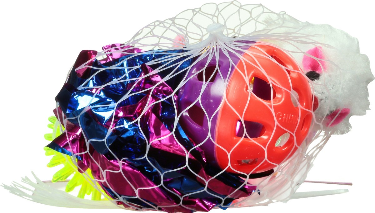 slide 11 of 11, Paws Happy Life For Cats Assorted Cat Toys 7 ea, 7 ct