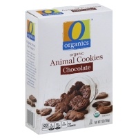 slide 1 of 1, O Organics Cookies Organic Animal Chocolate, 7 oz