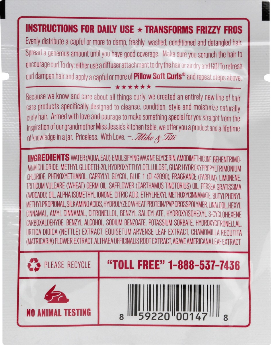 slide 7 of 7, Miss Jessie's Pillow Soft Curls by Miss Jessie's for Unisex - 1 oz Lotion, 1 fl oz