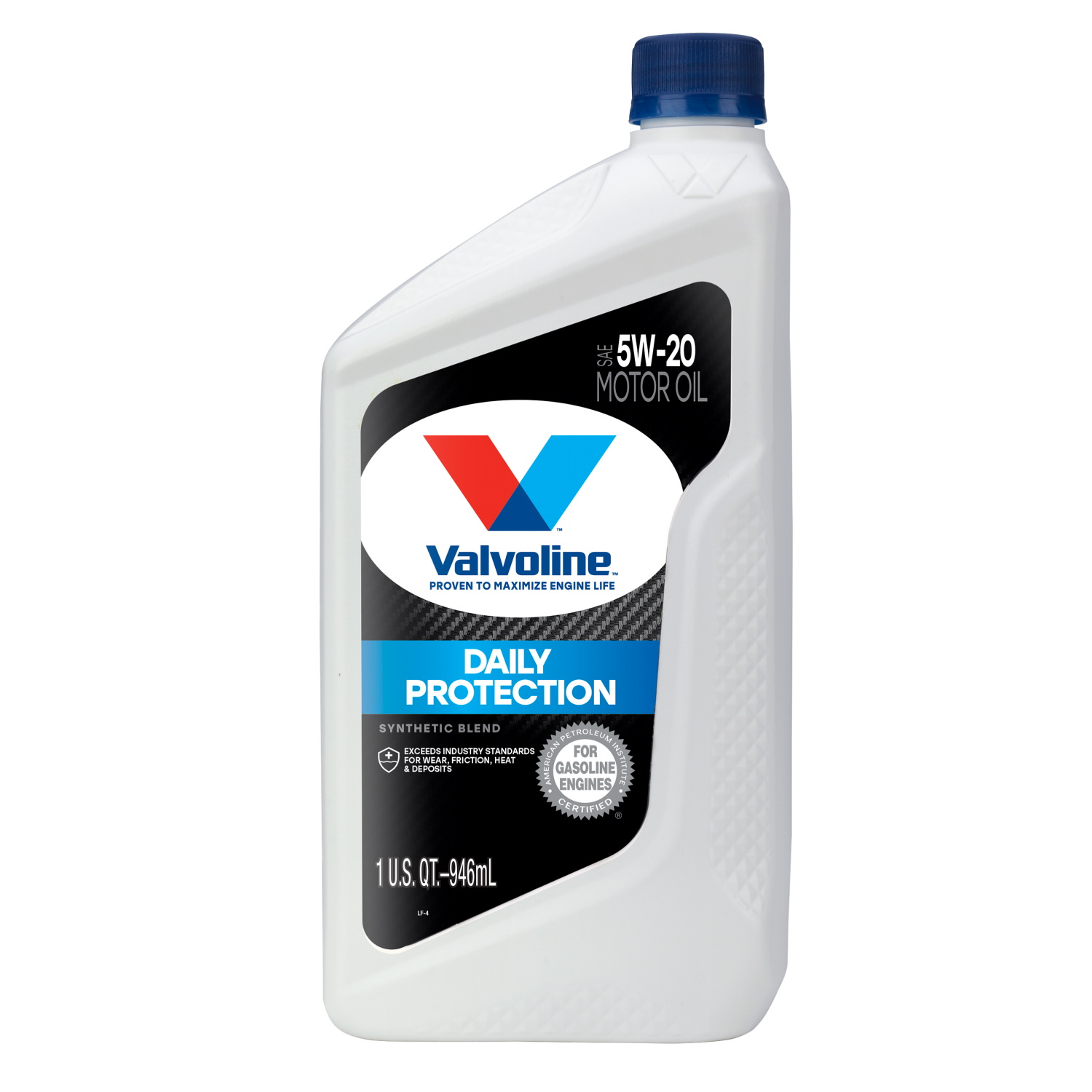 slide 1 of 2, Valvoline SAE 5W-20 Daily Protection Motor Oil 1 qt, 1 qt