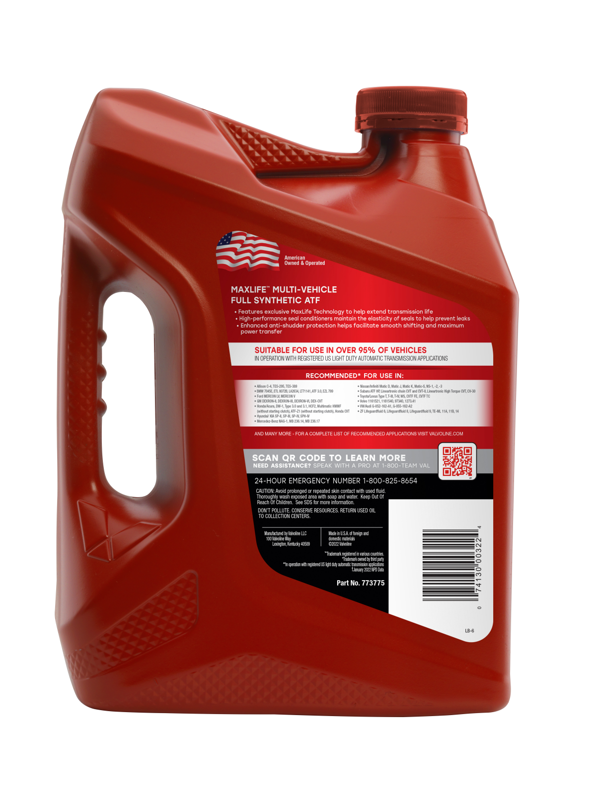slide 2 of 2, Valvoline Dex/Merc ATF 1-Gallon Maxlife Dex/Merc Atf, 1 ct