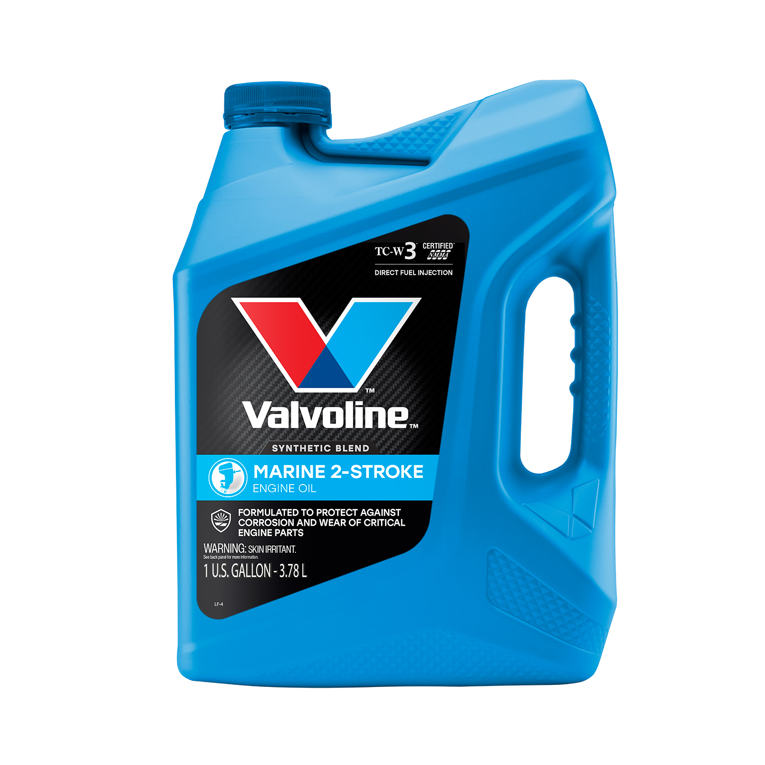 slide 1 of 2, Valvoline 2-Cycle Marine TCW-3 Motor Oil 1 GA, 1 gal