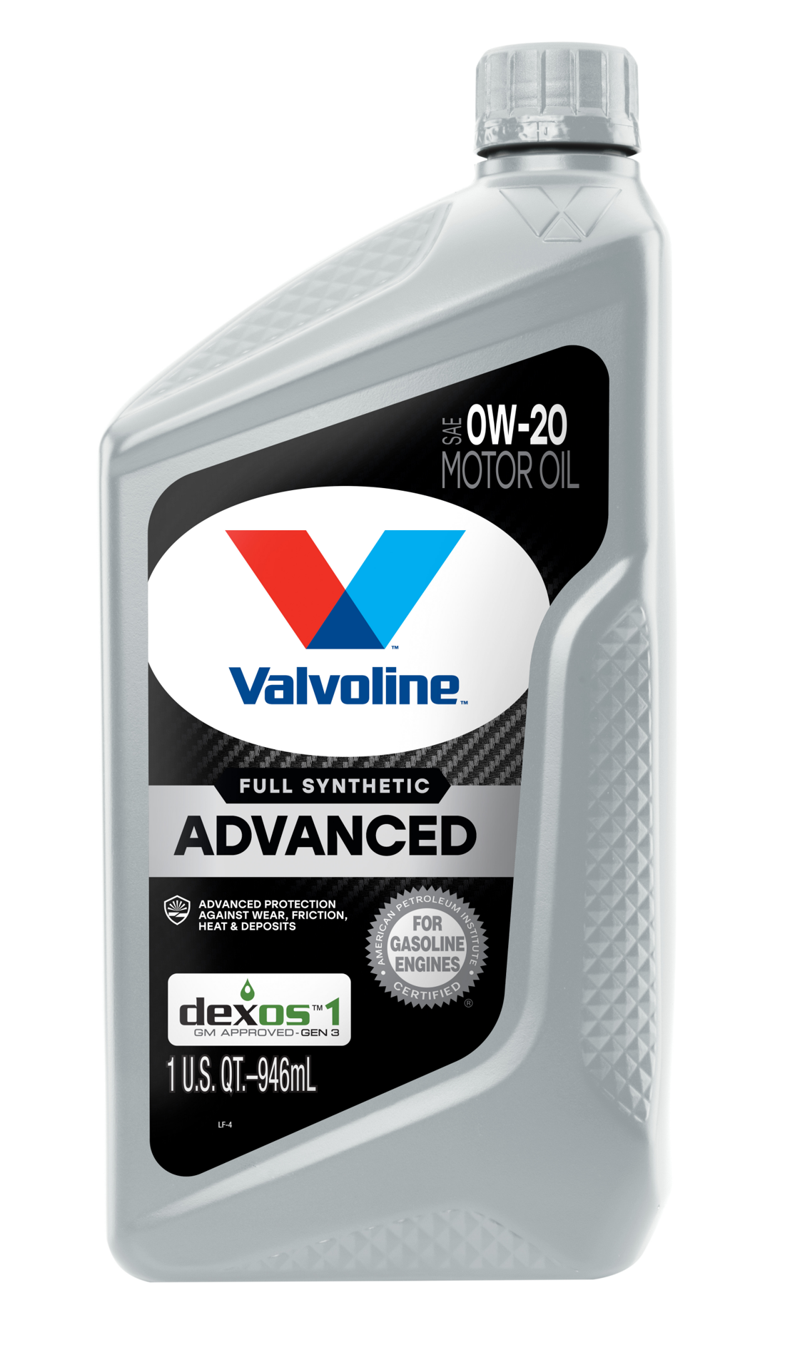 slide 1 of 2, Valvoline Advanced SAE 0W-20 Motor Oil 1 qt, 1 qt