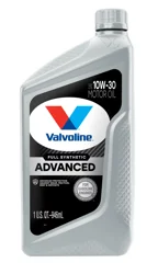 Valvoline Advanced Full Synthetic SAE 10W-30 Motor Oil 1 QT