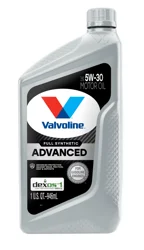 Valvoline SAE 5W-30 Advanced Full Synthetic Motor Oil 1 qt