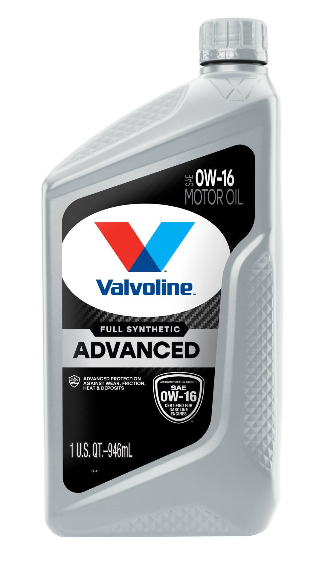 slide 1 of 2, Valvoline Advanced Full Synthetic SAE 0W-16 Motor Oil 1 QT, 1 ct