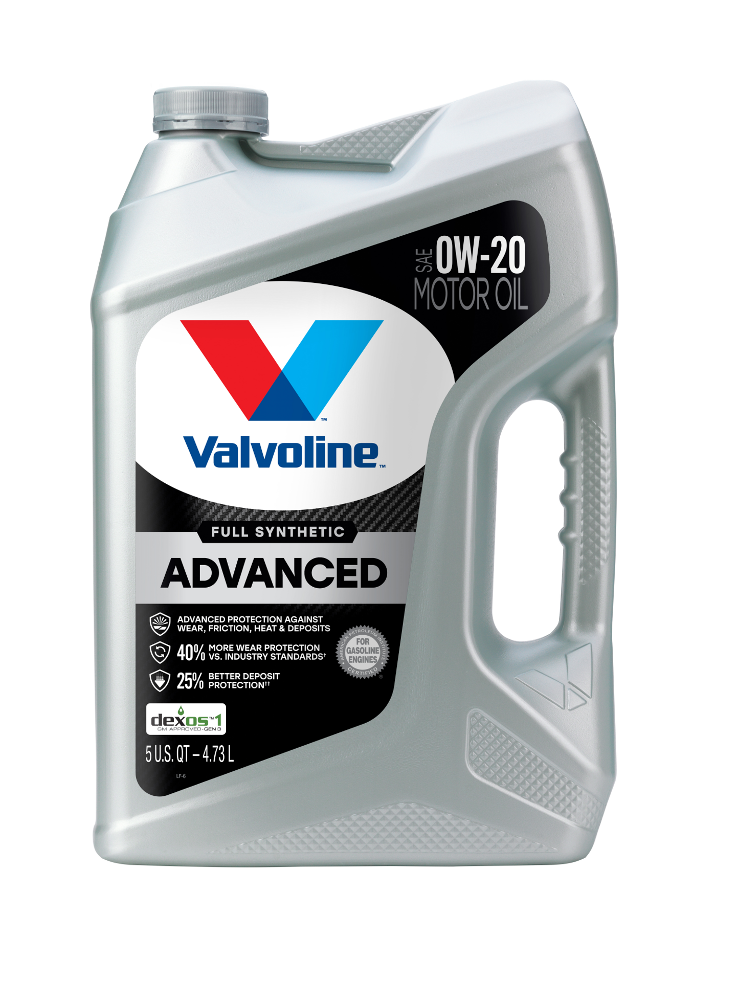 slide 1 of 2, Valvoline Advanced Full Synthetic SAE 0W-20 Motor Oil 5 QT, 1 ct
