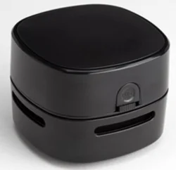 Desktop Vacuum Cleaner, Acrylic, Black