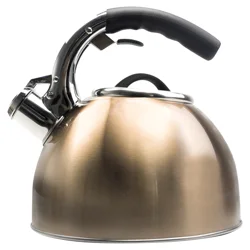 Primula Cascade Stainless Steel Whistling Kettle Satin