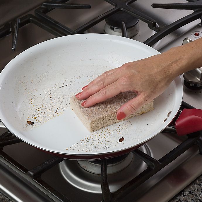 slide 3 of 4, Ecolution Bliss Nonstick Aluminum Fry Pan - Candy Apple Red, 9.5 in