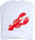 Cooking Light Disposable Seafood Bibs 4pack - Ea