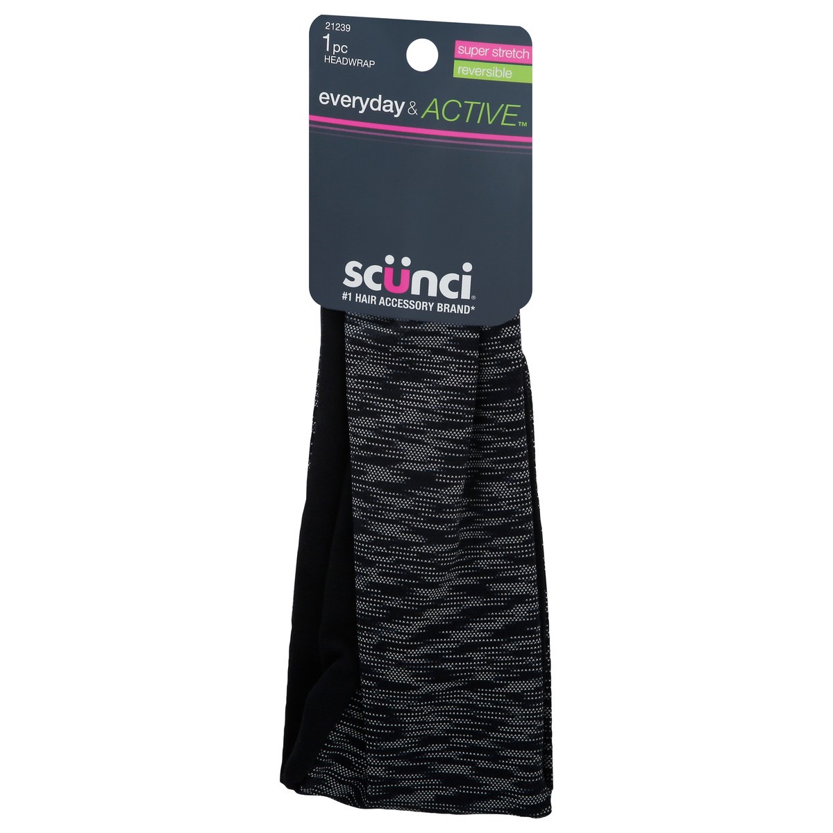 slide 7 of 11, scünci Everyday & Active Headwrap 1 ea, 1 ct