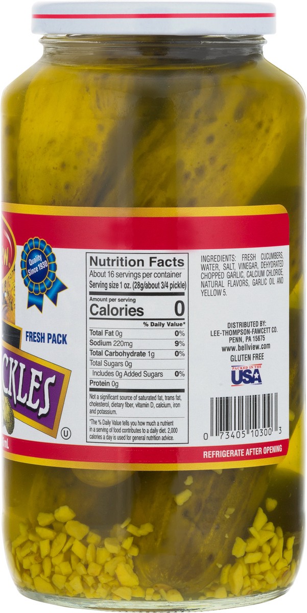 slide 8 of 9, Bell-View Dill Polish Pickles 32 oz, 32 oz