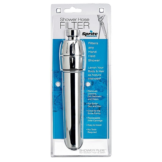 slide 2 of 2, Sprite Universal Handheld Shower Filter - Chrome, 1 ct