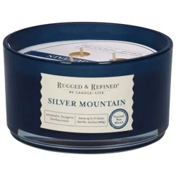 Rugged & Refined Silver Mountain Candle 1 ea