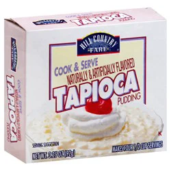 Hill Country Fare Cook & Serve Tapioca Pudding Mix