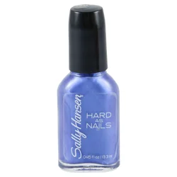 Sally Hansen Hard as Nails Color, Sturdy Sapphire, Nail Color Strengthener, 0.45 Fl Oz, Nail Polish, Nail Hardener, Nail Growth Serum, No Chipping, Cracking, or Splitting, Bold Tone