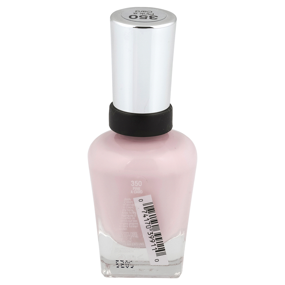 slide 2 of 2, Sally Hansen Complete Salon Manicure Nail Color - 350 Pink A Card, 0.5 fl oz