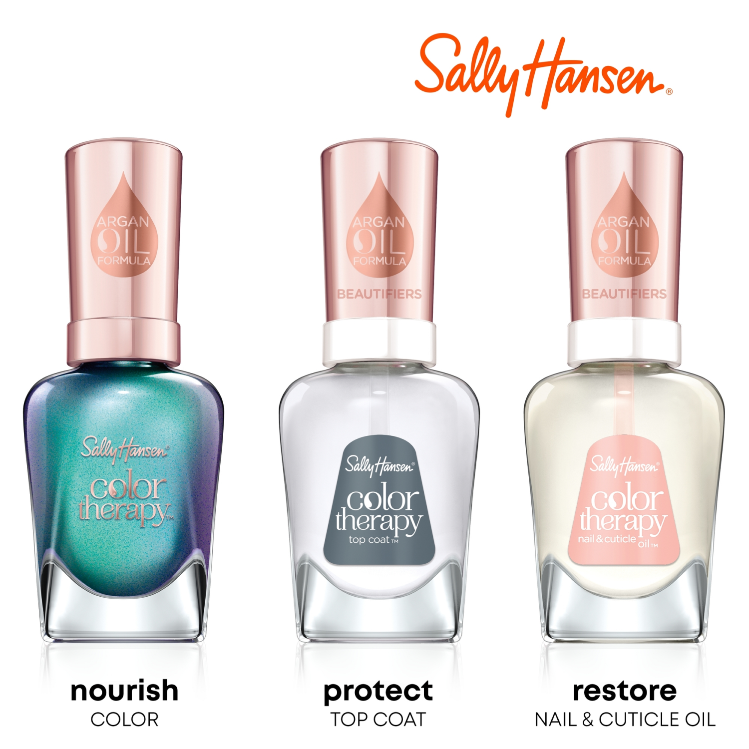 slide 2 of 3, Sally Hansen Nail & Cuticle Oil 14.7 ml, 14.7 ml