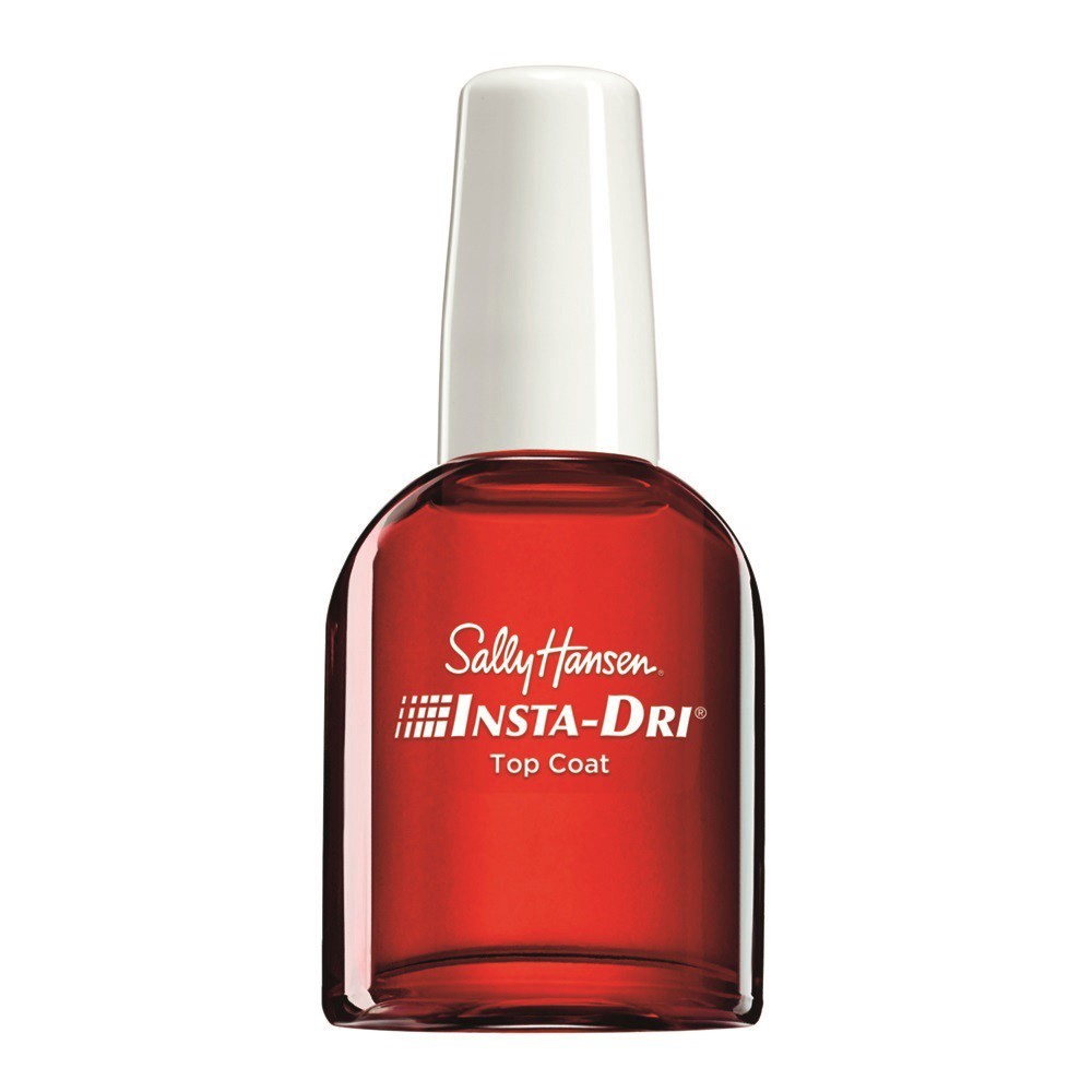 slide 2 of 2, Sally Hansen Nail Treatment 45117 Insta-Dri Anti-Chip Top Coat, 0.45 fl oz