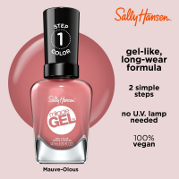 slide 3 of 21, Sally Hansen Miracle Gel Nail Polish - Bordeaux Glow Duo Pack, 1 ct