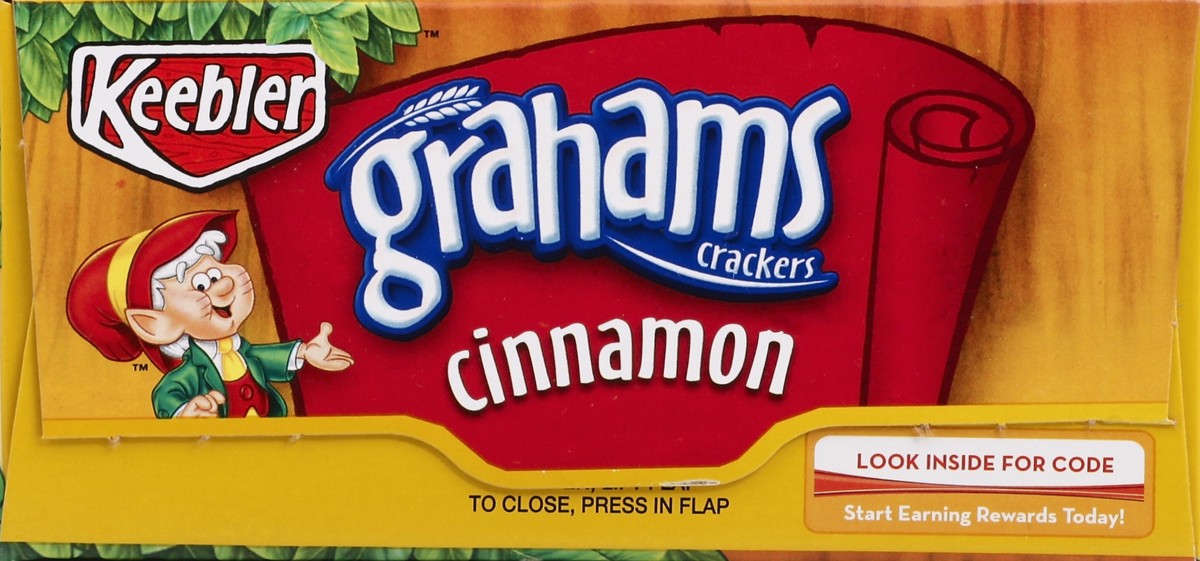 slide 2 of 6, Keebler Grahams Crackers, Cinnamon, 14 oz