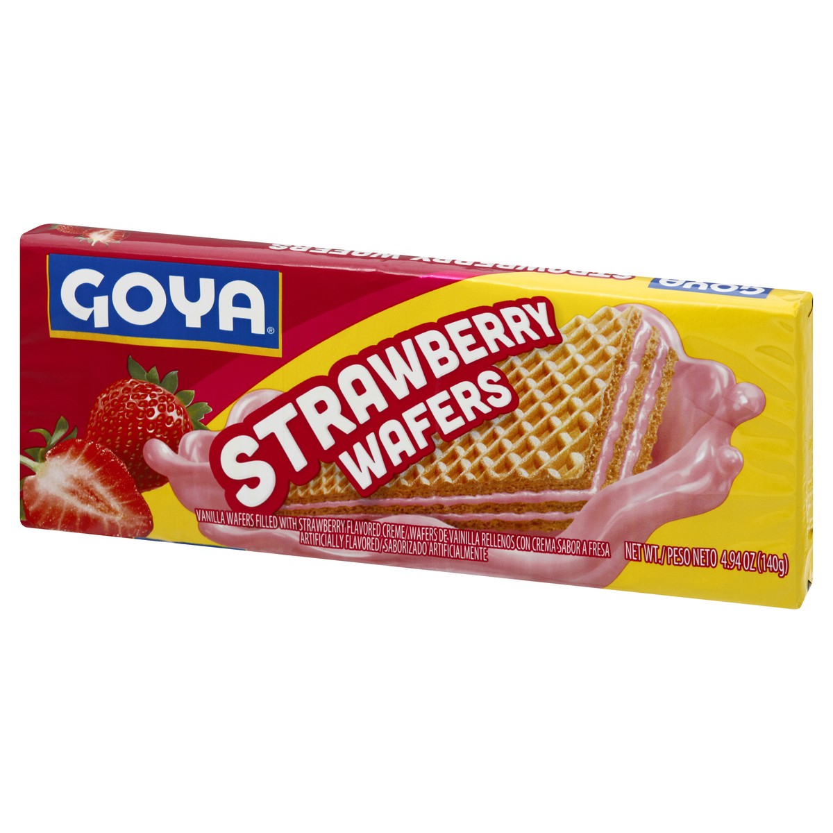 slide 10 of 12, Goya Strawberry Wafers, 4.94 oz