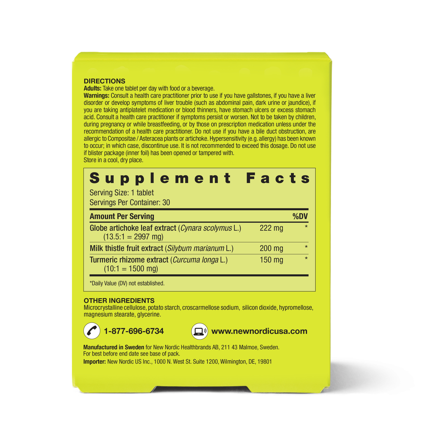 slide 2 of 4, New Nordic Active Liver, 30 ct