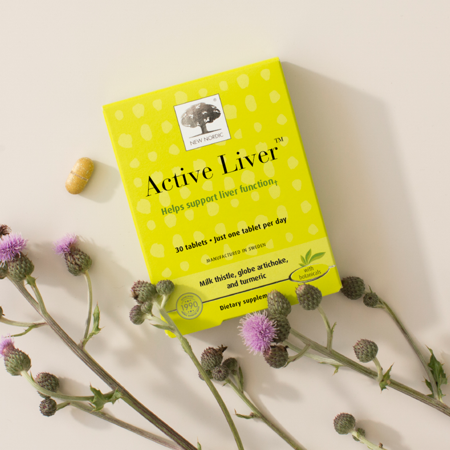 slide 3 of 4, New Nordic Active Liver, 30 ct