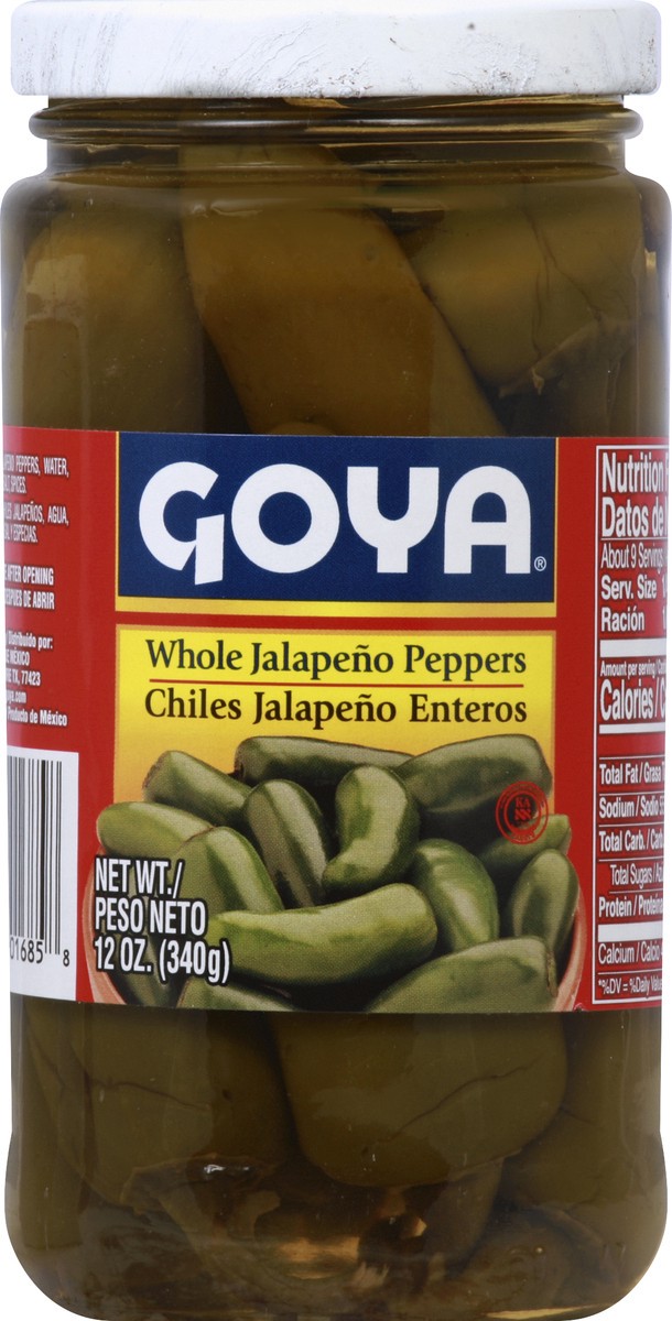 slide 2 of 10, Goya Jalapeno Peppers 12 oz, 12 oz