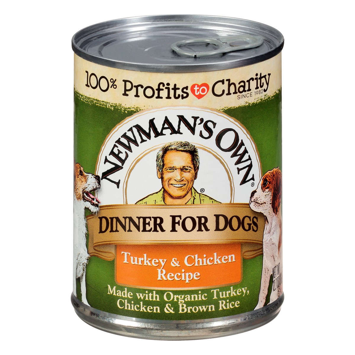 slide 1 of 11, Newman's Own Organics Turkey & Chicken Formula Cat Food, 12.7 oz